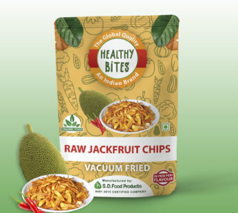 Raw Jackfruit Vacuum Fried Chips – 100 gms