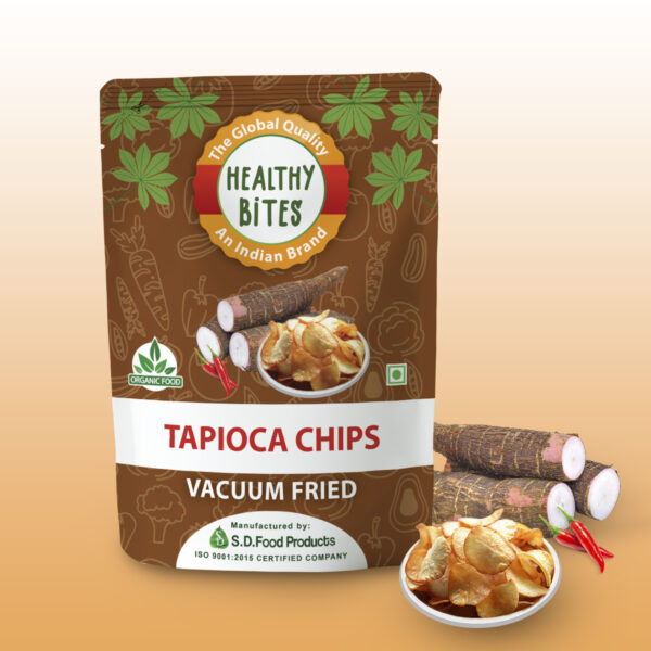 Tapioca Vacuum fried chips -100gms