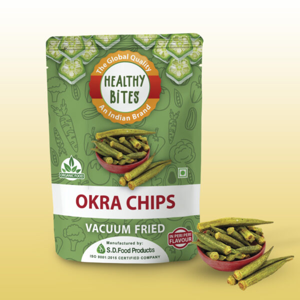 Okra Vacuum Fried Chips