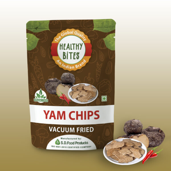 Elephant Yam (TARO) – Vacuum Fried Chips 100 gms