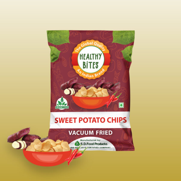 Sweet Potato – Vacuum Fried chips – 150 gms - Image 4